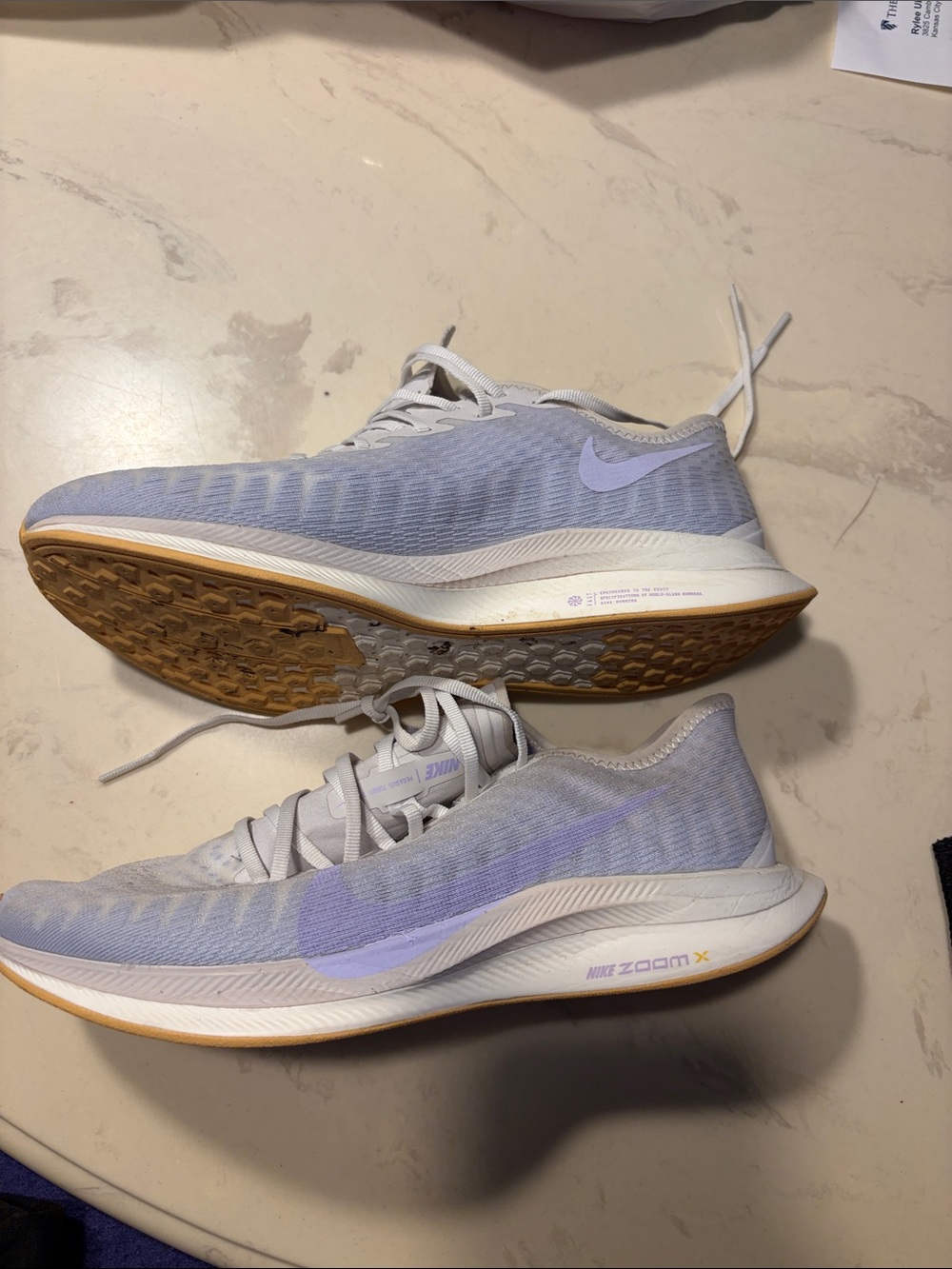 Nike Women’s Running Shoes - Light Lavender/White- zoom Pegasus turbo 2